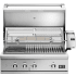 DCS Series 9 BE136RCIL - 36 Inch Built-In Gas Grill with 1164 sq. in. Total Cooking Area in Opened Hood View