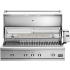 DCS Series 9 BE148RCIN - 48 Inch Built-In Gas Grill with 1593 sq. in. Total Cooking Area in Opened Hood View
