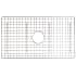 Nantucket Sinks Premium Kitchen BGVC33S - Stainless Steel Bottom Grid with Stainless Steel Construction