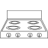 BlueStar BG630DF - 6" Backguard for 30" Dual Fuel Series
