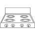 BlueStar BG648DF - 6" Backguard for 48" Dual Fuel Series