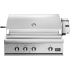 DCS Series 7 BH136RIN - 36 Inch Built-In Gas Grill with 871 sq. in. Total Cooking Area in Front View