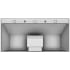Vent-A-Hood BH146PSLDSS - 48 Inch Wall Mount Hood Liner Insert