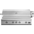 DCS Series 7 BH148RIN - 48 Inch Built-In Gas Grill with 1182 sq. in. Total Cooking Area in Front View