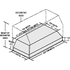Vent-A-Hood Professional Series BH346PSLDSS - 46-inch Wall Mount Hood Insert