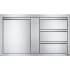 Napoleon BI42241D3DR - Large Single Door &amp; Triple Drawer Combo