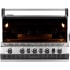 Napoleon PRESTIGE PRO™ 665 Series BIPRO665RBNSS3 - 42 Inch Built-In Gas Grill with 7 Burners in Opened View
