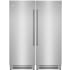 BlueStar BSREFFR301 - BlueStar Side-by-Side Refrigerator Freezer Column Set