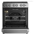 Blomberg BDF30522SS - 30 Inch Slide-In Dual Fuel Range 5.7 cu. ft. Convection Oven