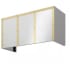 Zephyr Designer Forte BKDC13618ASG - 18” Duct Cover Banding Kit in Satin Gold