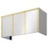 Zephyr Designer Forte BKDC14818ASG - 18” Duct Cover Banding Kit in Satin Gold