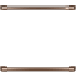 Cafe CXWD7H0PNCU - Brushed Copper Handle - Set of 2