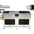 BlueStar Dual Fuel Series BSDF606GC - 60 Inch Freestanding Dual Fuel Range with 6 Sealed Burners in Front View