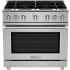 BlueStar Platinum Series BSPGR366BLCCPLT - 36 Inch Freestanding Gas Range