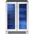 Brisas BWB24C32AG - Brisas French Door Wine &amp; Beverage Cooler in Front View
