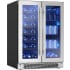 Brisas BWB24C32AG - Brisas French Door Wine &amp; Beverage Cooler in Angled View