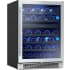 Brisas BWN24C02AG - Brisas Dual Zone Wine Coolerin Angled View