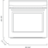 Blomberg BWOS30200SS - 30 Inch Single Electric Wall Oven Dimensions
