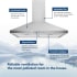 Broan BWP1244SS - 24 Inch Wall Mount Chimney Hood 450 CFM Internal Blower