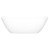 Rohl LUSSARI™ LU2MNSMNO - 28 Inch Freestanding Soaking Bathtub with Drain Hole Center and No Overflow Hole
