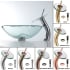 Kraus Clear Series CGV10112MM10CH - Available Faucet Finishes