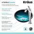 Kraus Nature Series CGV39919MM1200CH - Features