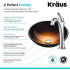 Kraus Multi Color Series CGV58012MM1200CH - Features