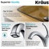 Kraus Multi Color Series CGVR210RE1200CH - Quality Features
