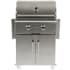 Coyote C-Series C1C28LPFS - 28" C-Series Built-in Gas Grill on Freestanding Cart
