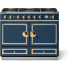 La Cornue CornuFé 110 Étoilé Colors C1HF - 43 Inch Freestanding Dual Fuel Range
