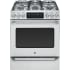 GE Cafe Series C2S985SETSS - 30" GE Cafe Series Slide-In Front Control Dual-Fuel Range with Baking Drawer