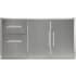 Coyote C3CD2DC - 45 Inch Double Access Door / Drawer Combo with Magnetic Latches