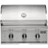 Coyote C-Series C3C30LPFS - Temperature Control Knobs and Temperature Gauge