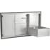 Coyote C3CDPOD - 45-Inch Double Access Doors With Roll Out Trash/Propane Tank Drawer