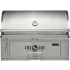 Coyote C3CH36 - 36 Inch Built-In Stainless Steel Charcoal Grill with 875 sq. in. Total Cooking Area