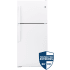 GE GTS22KGNRWW - 33 Inch Freestanding Top Freezer Refrigerator