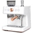 Cafe Bellissimo C7CESAS4RW3 - 14 Inch Countertop Smart Semi Automatic Espresso Machine with Signature Copper Accents