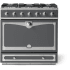 La Cornue CornuFé 90 Étoilé Colors C9GN - 36 Inch Freestanding Dual Fuel Range