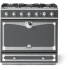 La Cornue CornuFé 90 Étoilé Colors C9GP - 36 Inch Freestanding Dual Fuel Range