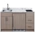 Summit CALDERADB35ISINKL - Caldera Series 63 Inch Turnkey Kitchen