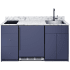 Summit CALDERAMN33I - Caldera Series 63 Inch Turnkey Kitchen