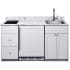 Summit CALDERAWH33I - Caldera Series 63 Inch Turnkey Kitchen