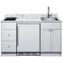 Summit CALDERAWH35I - Caldera Series 63 Inch Turnkey Kitchen