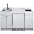 Summit CALDERAWH35ISINKL - Caldera Series 63 Inch Turnkey Kitchen
