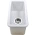 Nantucket Sinks Cape Collection CAPE189 - 9 Inch Single Bowl Dualmount Fireclay Bar/Prep Sink with Non-Porous Surface