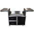 Wildfire WFCART30GRDBSS - 30-Inch Black Stainless Steel Griddle Cart