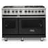 Viking 5 Series VDR5486GCSBB - 48 Inch Dual Fuel Range with 6 Sealed Burner