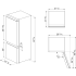 Smeg CB2485U - Dimensions Guide