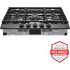 LG CBGJ3023D - 30 Inch Gas Cooktop in Black Stainless Steel
