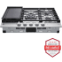 LG CBGJ3027S - 30 Inch Gas Smart Cooktop